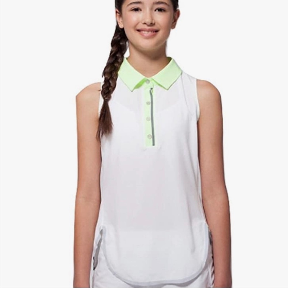 Ivivva Girls Match Driver Tank Size 14 by Lululemon NWT!
